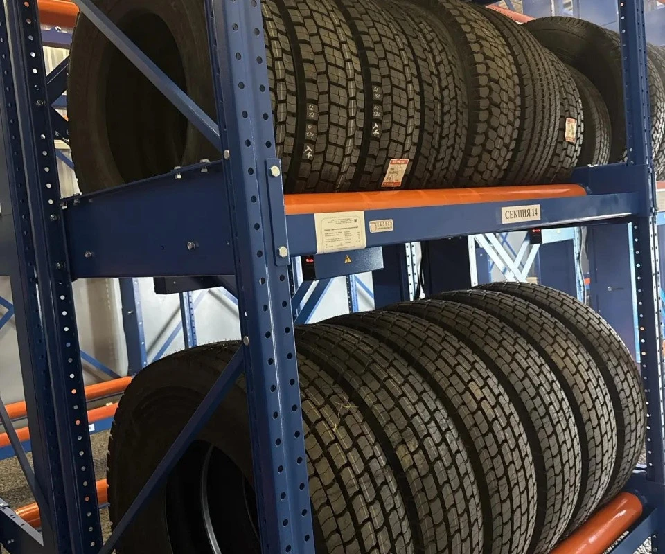 Автоматизированные стеллажи для хранения шин и колес
